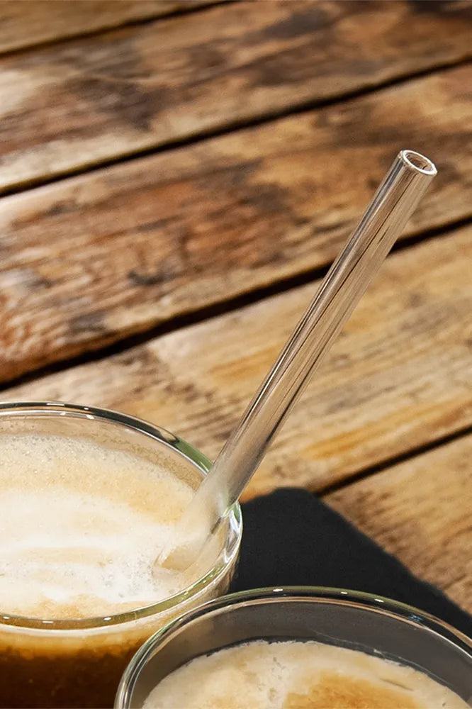 Glasstrohalme für puren Genuß und weisse Zähne