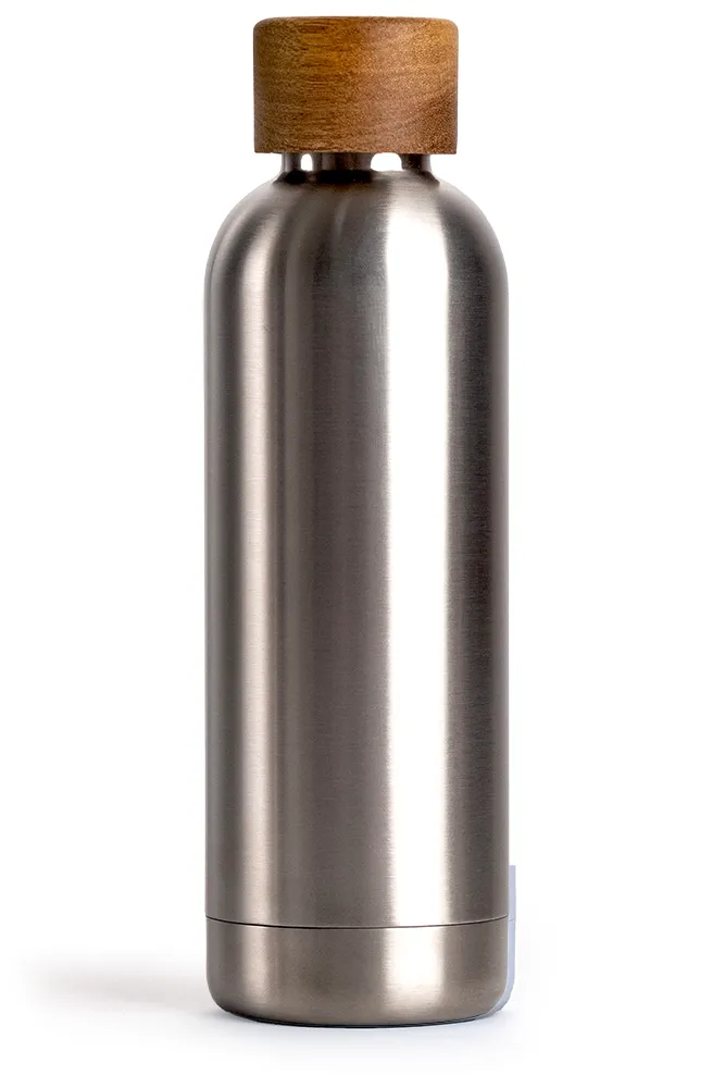 T&N Metallflasche 1l 750ml 500ml Logo Gravur für Firmen Branding hält Getränke 14 Stunden heiß und 29 Stunden eiskalt - TRENDY AND NEW