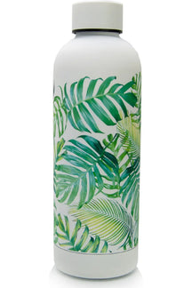 Thermosflasche 500ml mit Tropischen Blättern - TRENDY AND NEW
