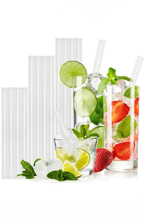 Glas Strohhalme für Cocktails