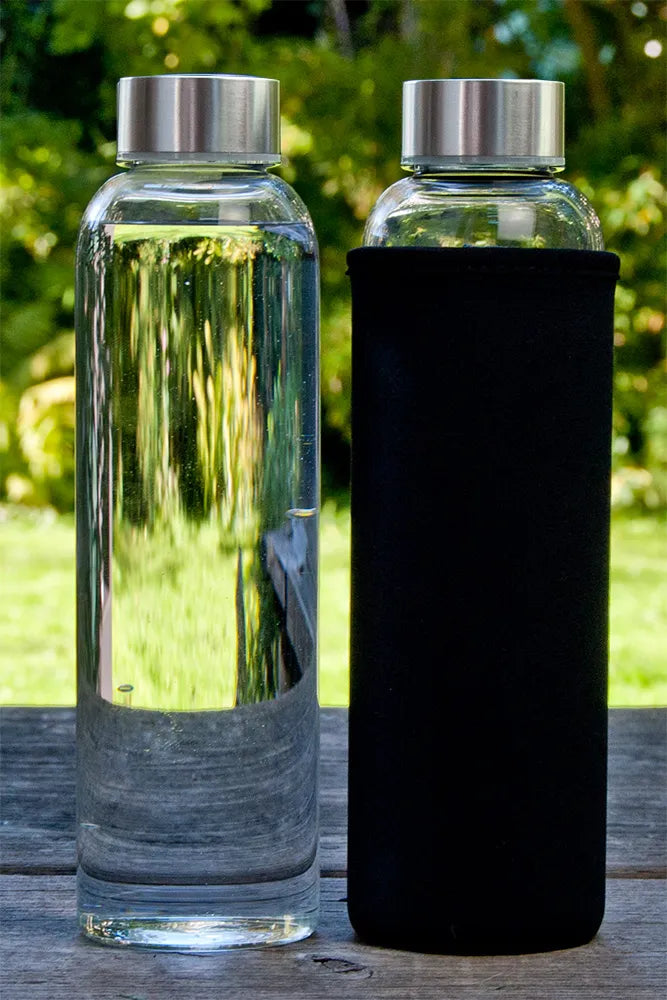 Nachhaltige Glasflasche in 500ml geeignet für Kinder - TRENDY AND NEW