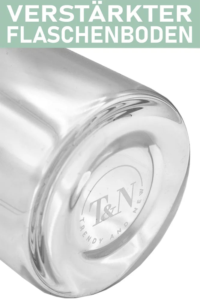 Glasflaschenboden verstärkt für Kohlensäure geeignet - TRENDY AND NEW