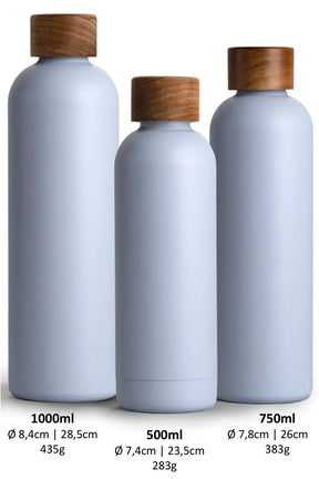 Isolierflasche Edelstahl in 1 Liter, 750ml, 500ml Größe erhältlich